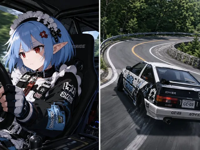 Split Screen Racing Game Driver View preview image 1
