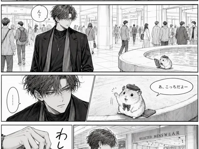 Manga Hamster Friend at Mall preview image 1
