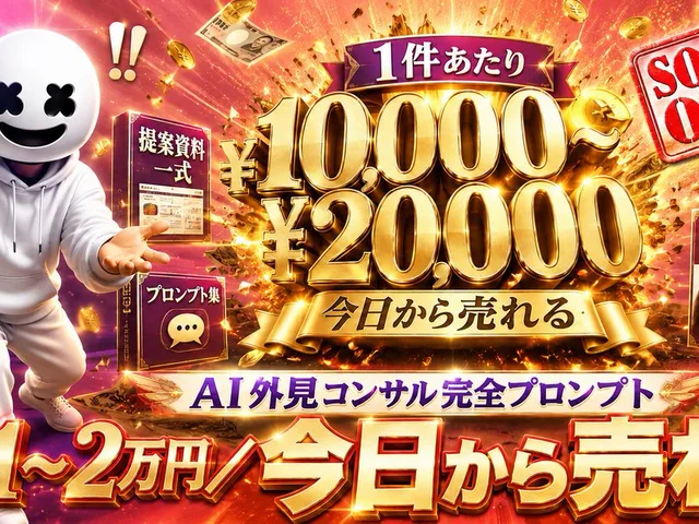 Flashy AI Appearance Consulting Sales Banner preview image 1