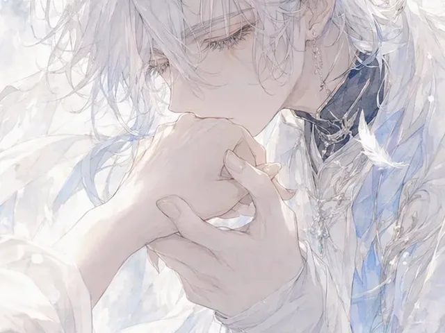 Ethereal Angel Thank You Illustration preview image 1