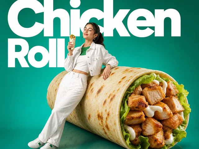 Minimalist Chicken Roll Commercial preview image 1