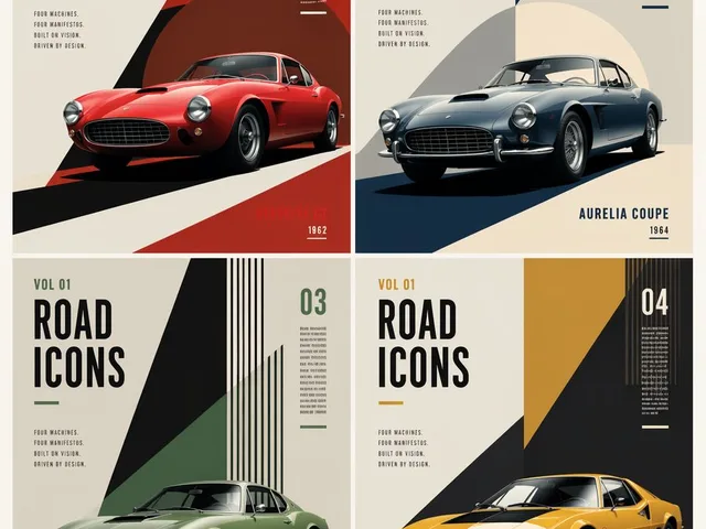 Constructivist Classic Car Editorial Grid - 1 preview image 1