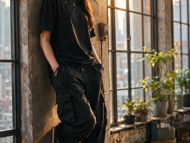 Golden Hour Industrial Loft Portrait preview image 1
