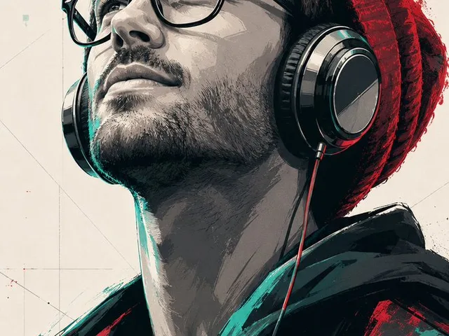 Stylized Pop Art Vector Portrait preview image 1