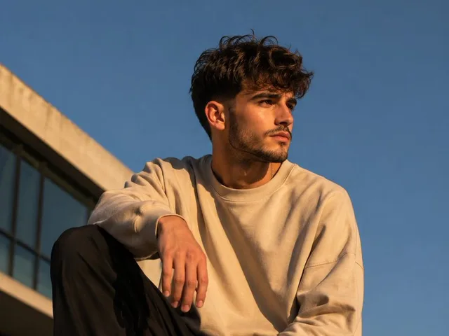 Golden Hour Rooftop Lifestyle Portrait preview image 1