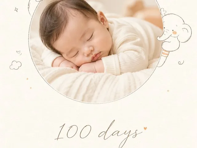 软新生儿100天卡 preview image 1