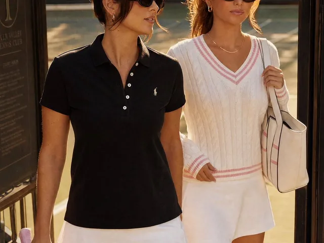 Golden Hour Tennis Club Fashion Photo preview image 1