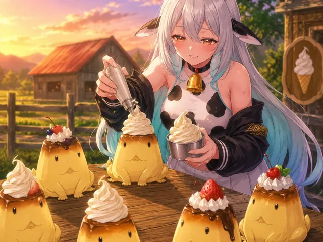 Cow Girl Pudding Dessert Stall preview image 1