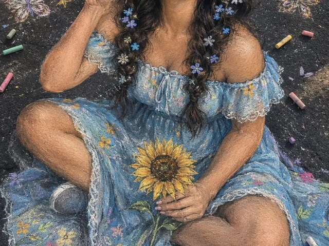 Hyper-Realistic 3D Chalk Art Masterpiece preview image 1