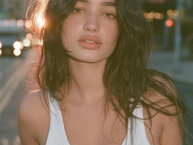 Cinematic Golden Hour Urban Portrait preview image 1
