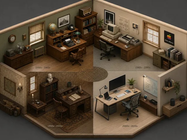 Isometric Room History Timeline preview image 1