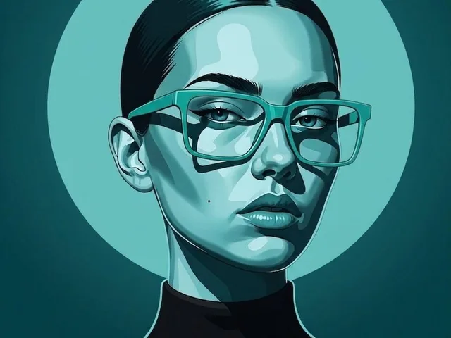 Modern Vector Fashion Portrait - 1 preview image 1