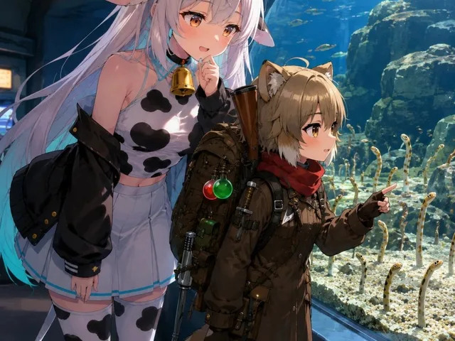 Anime Aquarium Garden Eel Day preview image 1